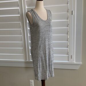 Sz XS J Crew lightweight scoop neck sleeveless dress
